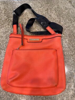 Juicy Couture  Orange Crossbody with Black Strap